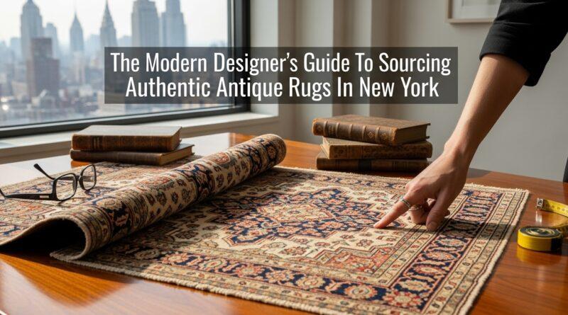 The Modern Designer’s Guide To Sourcing Authentic Antique Rugs In New York