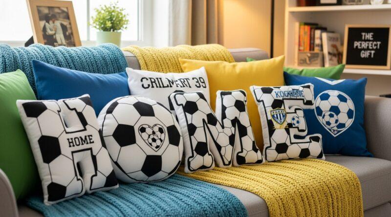 The Perfect Gift Idea: Why a Personalized Soccer Ball Letter Pillow Is Winning Hearts Everywhere