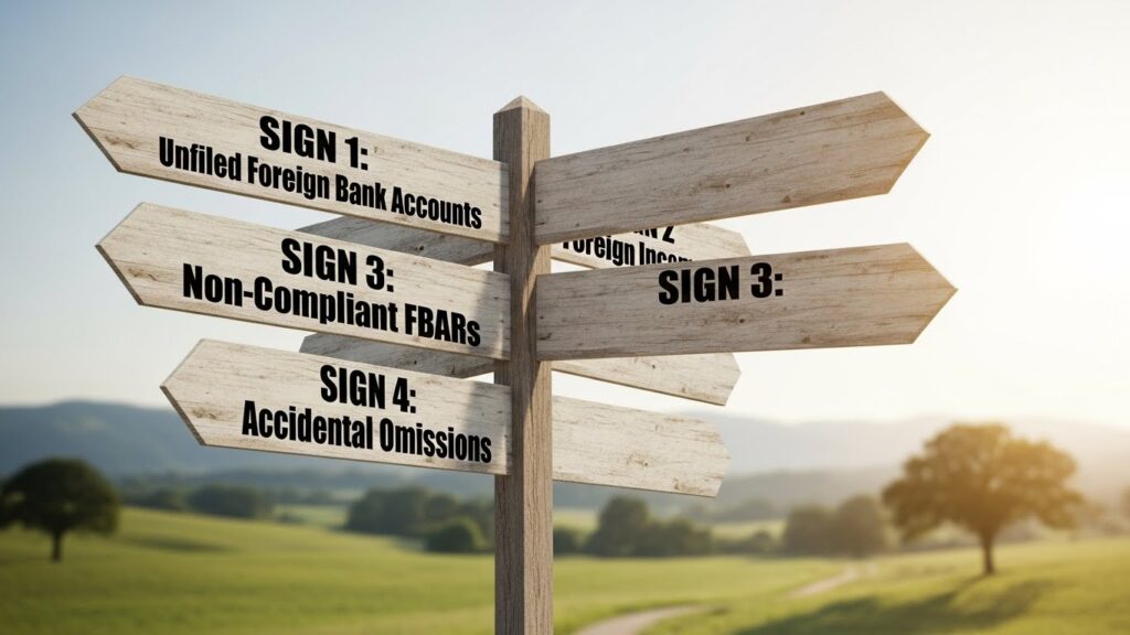 4 Signs That You Might Qualify for the Streamlined Amnesty Program