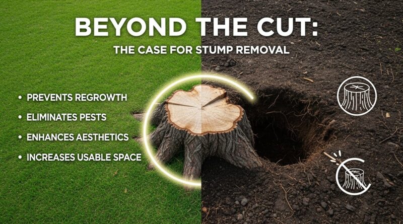Beyond the Cut: The Case for Stump Removal