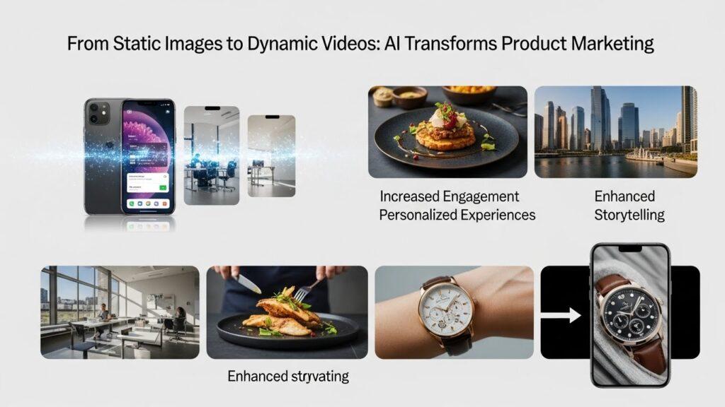 From Static Images to Dynamic Videos: AI Transforms Product Marketing