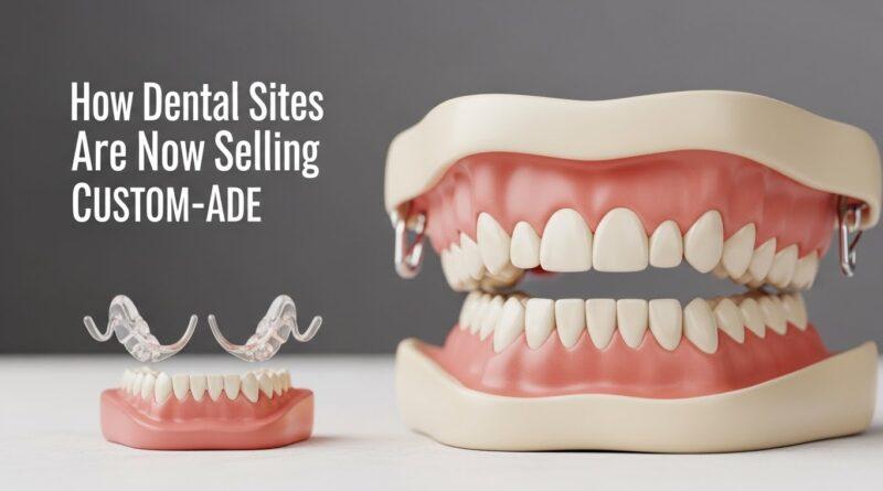 How Dental Sites Are Now Selling Custom-Made Dental Appliances
