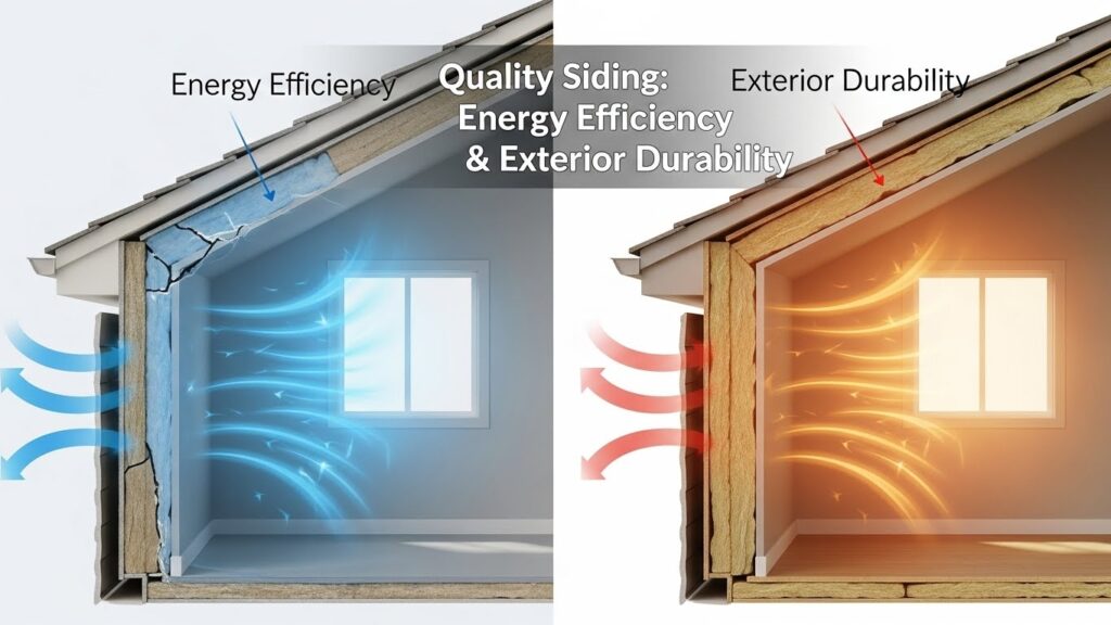 How Quality Siding Improves Energy Efficiency and Exterior Durability