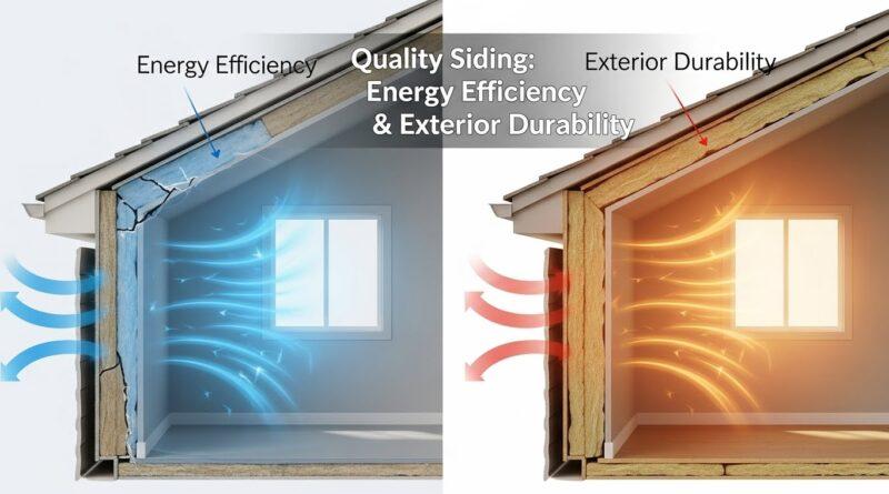 How Quality Siding Improves Energy Efficiency and Exterior Durability