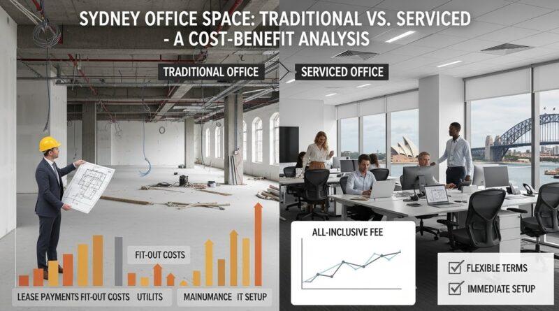 Leasing a Traditional Office vs. a Serviced Office in Sydney: A Cost-Benefit Analysis 