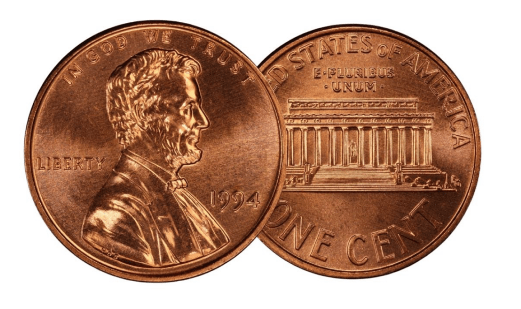 1994 Penny Error List & Coin Value