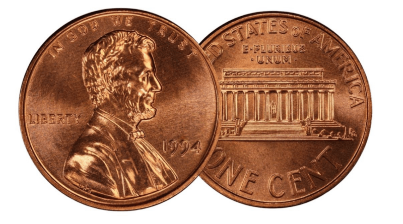 1994 Penny Error List & Coin Value