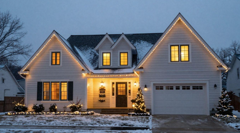 How permanent christmas lights can increase the value of your home
