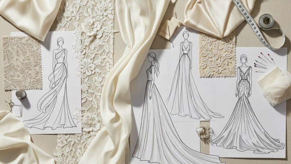 The Art of Choosing Bridal Fabrics: How Modern Designers Transform Materials into Meaningful Wedding Looks