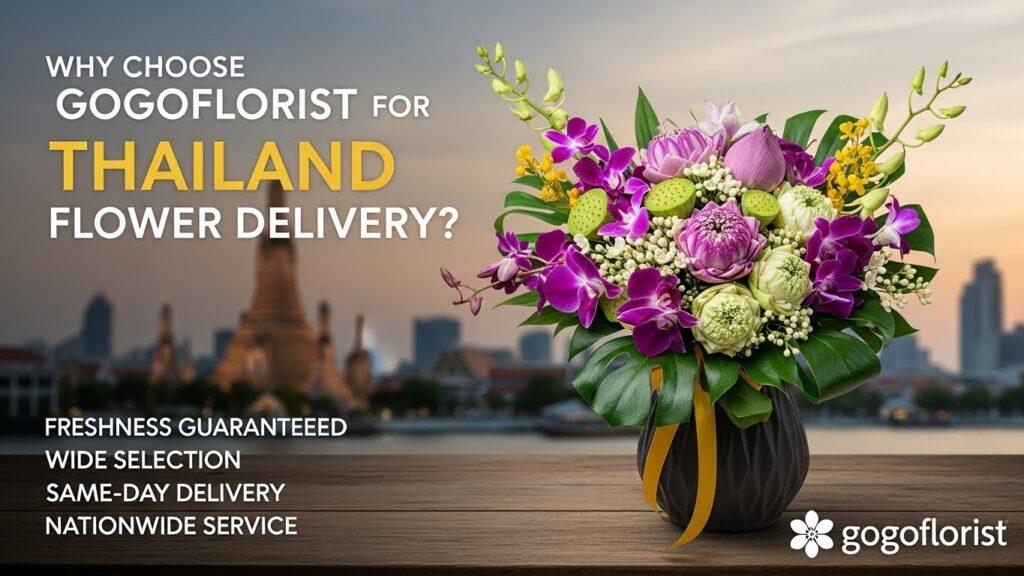 Why Choose Gogoflorist for Thailand Flower Delivery