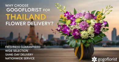 Why Choose Gogoflorist for Thailand Flower Delivery