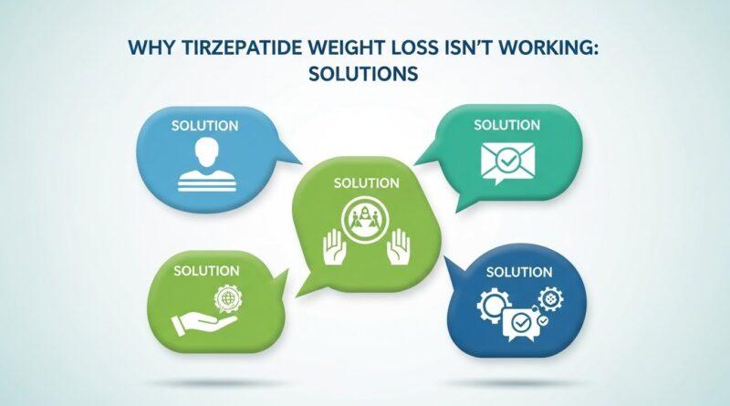 Why Tirzepatide Weight Loss Isn’t Working: Solutions