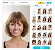 AI-Based Virtual Hairstyling