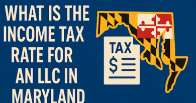 What is the Income Tax Rate for an LLC in Maryland