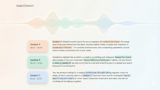 AudioConvert: Your Professional Audio To Text Converter for Seamless Transcription