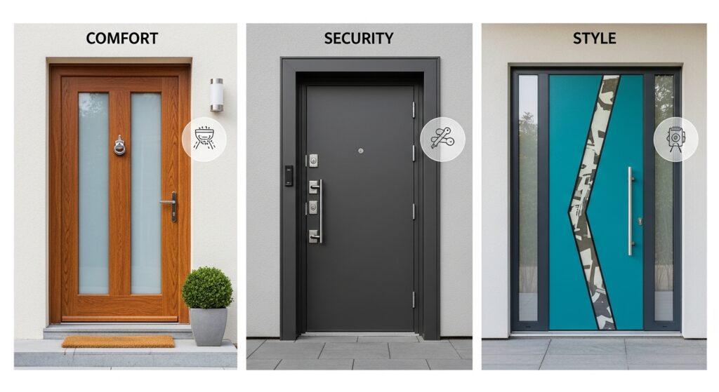 Choosing the Right Exterior Door: Comfort, Security, and Style for Everyday Living