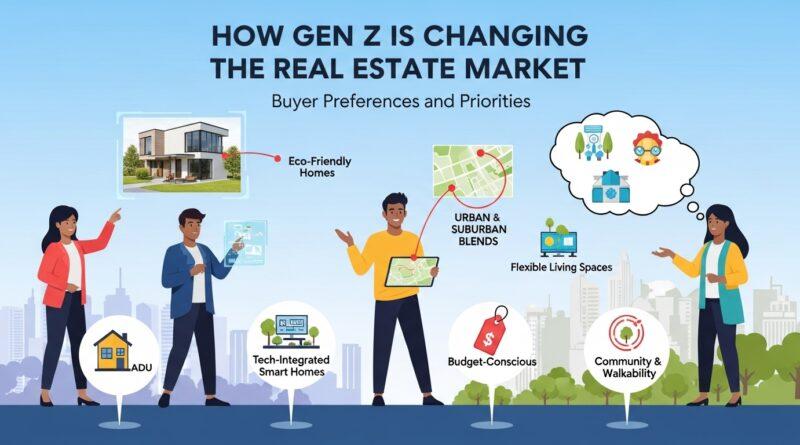 How Gen Z Is Changing the Real Estate Market: Buyer Preferences and Priorities