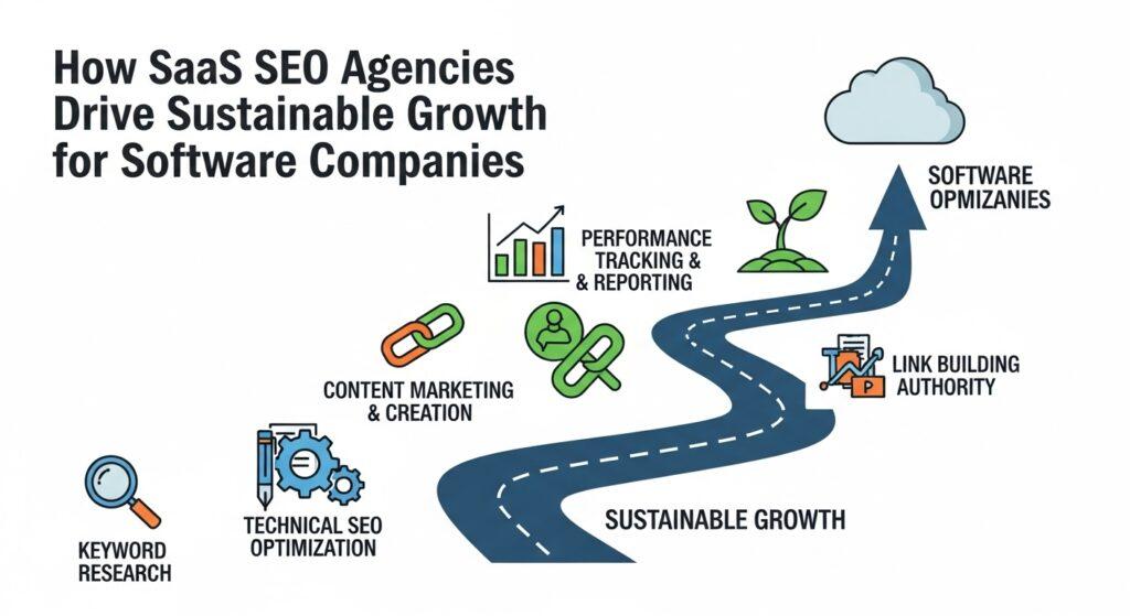 How SaaS SEO Agencies Drive Sustainable Growth for Software Companies