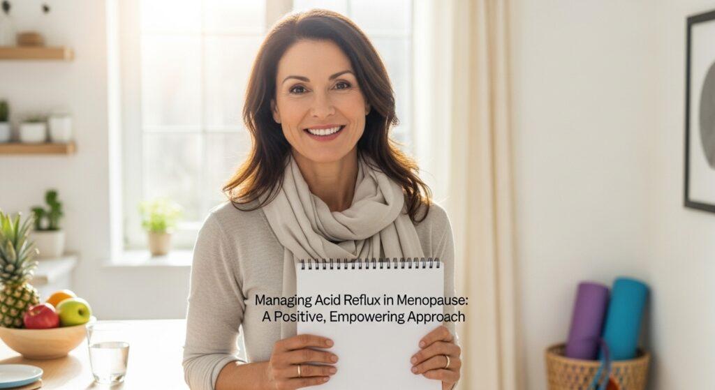Managing Acid Reflux in Menopause: A Positive, Empowering Approach
