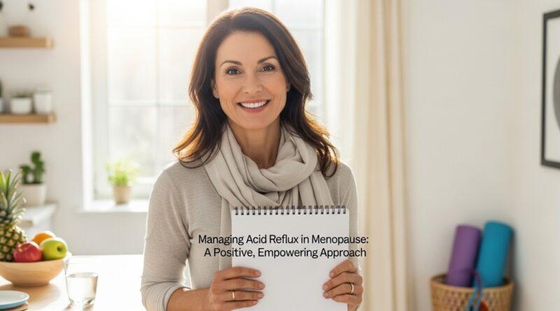 Managing Acid Reflux in Menopause: A Positive, Empowering Approach
