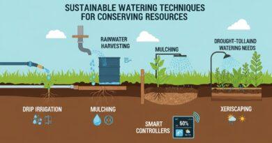 Sustainable Watering Techniques for Conserving Resources