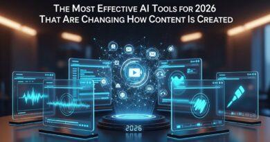 The Most Effective AI Tools for 2026 That Are Changing How Content Is Created