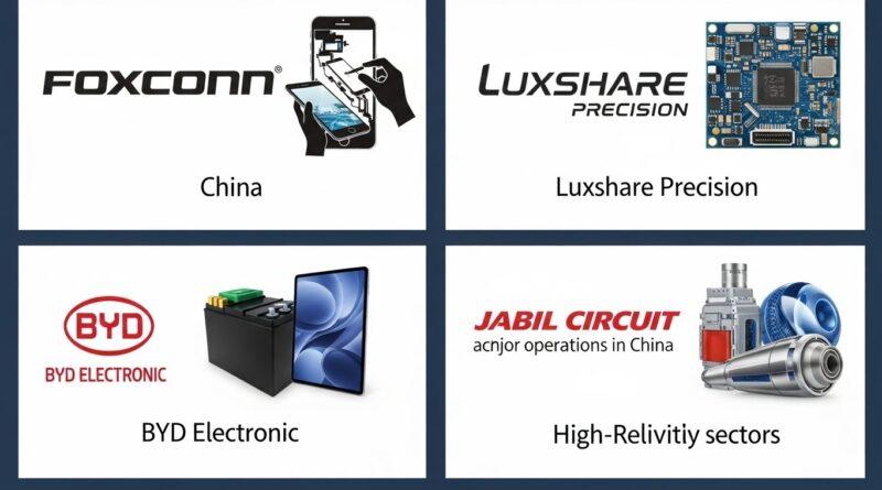 Top 4 Electronic Manufacturing Services Companies in China