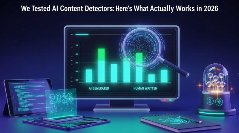 We Tested AI Content Detectors: Here’s What Actually Works in 2026