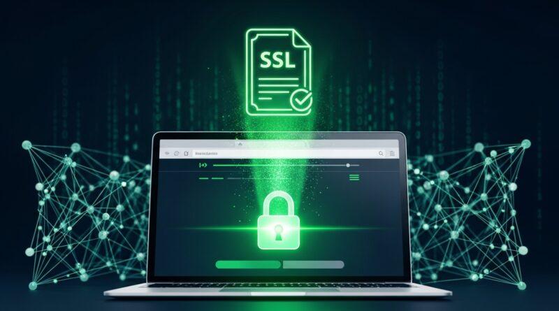 Website security using SSL certificate