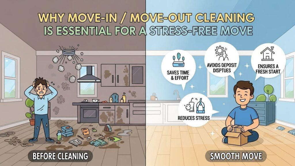 Why Move-In / Move-Out Cleaning Is Essential for a Stress-Free Move