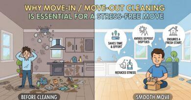 Why Move-In / Move-Out Cleaning Is Essential for a Stress-Free Move