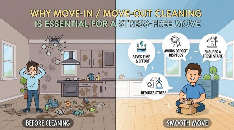 Why Move-In / Move-Out Cleaning Is Essential for a Stress-Free Move