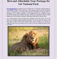 Gir Wildlife Tour Package