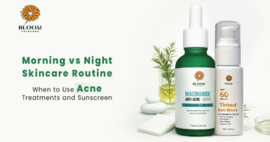 Morning vs Night Skincare Routine: When to Use Acne Treatments and Sunscreen