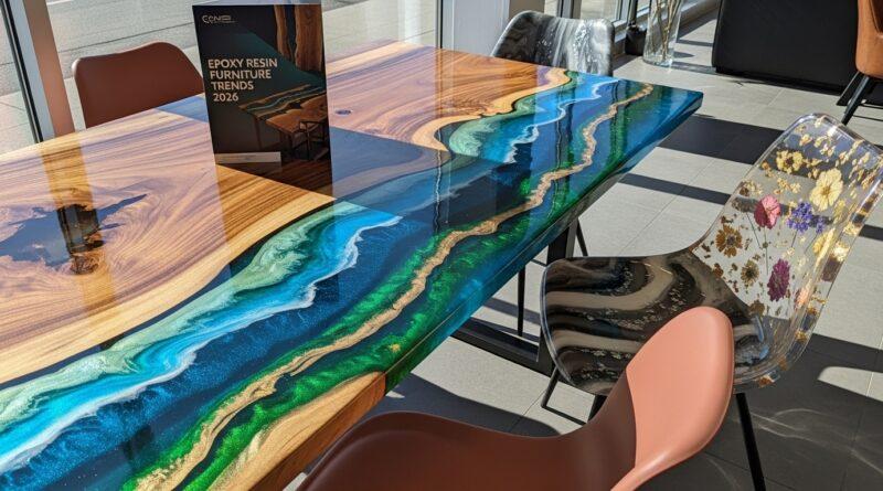 Epoxy Resin Furniture Trends for 2026: Colors, Finishes, and Features to Watch