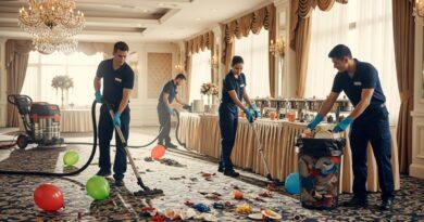 Event Cleaning After Parties for Healthier and Safer Indoor Spaces