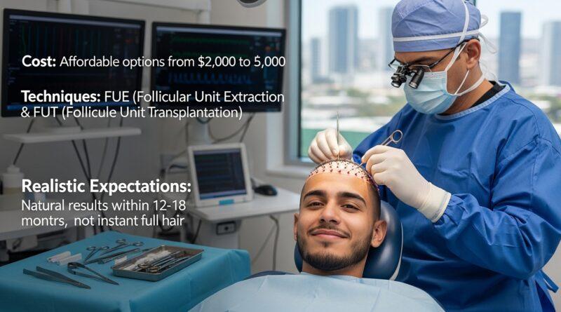 Hair Implants in Mexico: Cost, Techniques, and Realistic Expectations