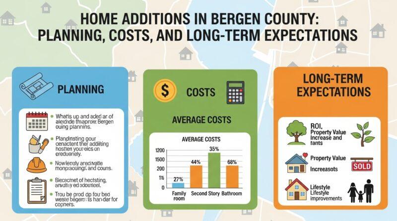 Home Additions in Bergen County: Planning, Costs, and Long-Term Expectations