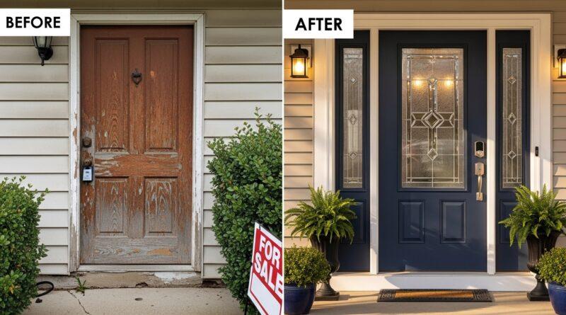 How Entry Door Replacement Enhances Security and Curb Appeal
