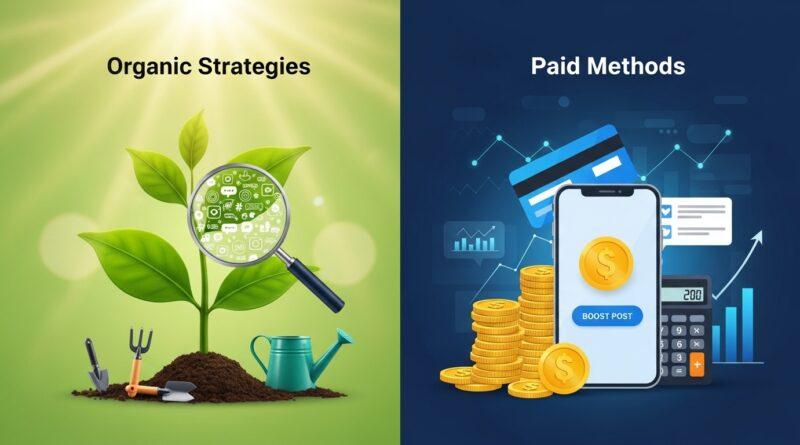 How to Grow Your Social Media Presence: Organic Strategies vs Paid Methods