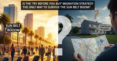 Is the "Try Before You Buy" Migration Strategy the Only Way to Survive the Sun Belt Boom?