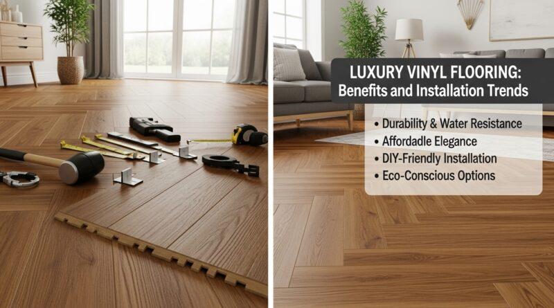 Luxury Vinyl Flooring- Benefits and Installation Trends
