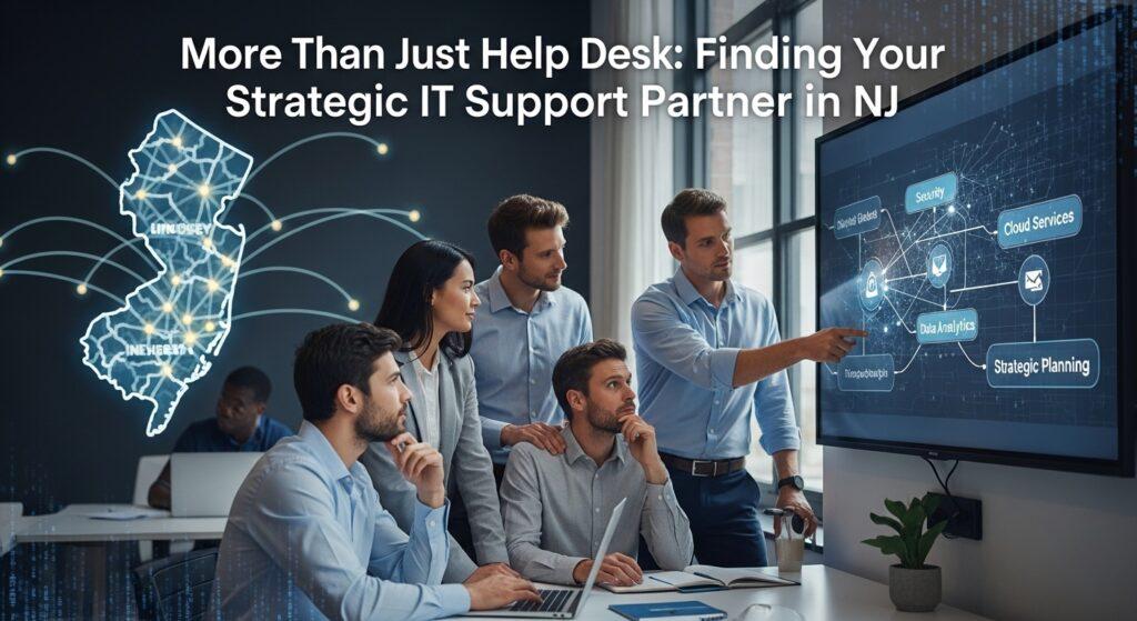More Than Just Help Desk: Finding Your Strategic IT Support Partner in NJ