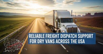 Reliable Freight Dispatch Support for Dry Vans Across the USA