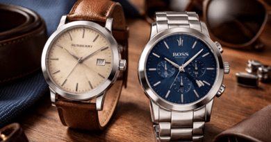 Everyday Elegance: Wearing a Burberry Watch vs Hugo Boss Watch for Smart Casual Looks