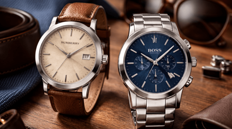 Everyday Elegance: Wearing a Burberry Watch vs Hugo Boss Watch for Smart Casual Looks