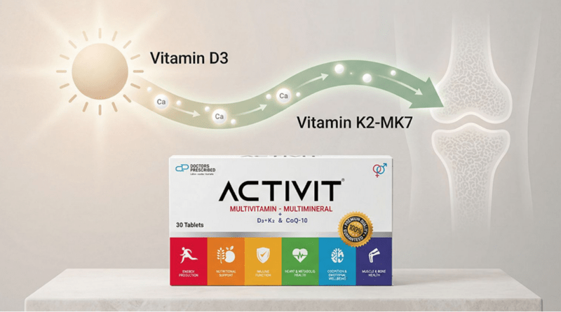 Why Vitamin D₃ Alone Isn’t Enough: The ACTIVIT D₃ + K₂ Advantage