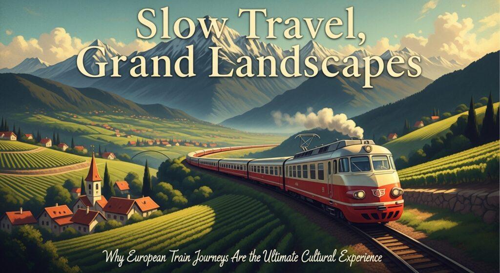 Slow Travel, Grand Landscapes: Why European Train Journeys Are the Ultimate Cultural Experience