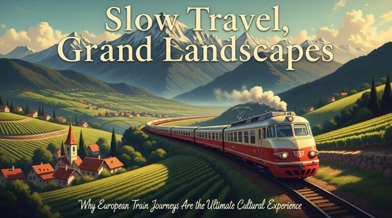 Slow Travel, Grand Landscapes: Why European Train Journeys Are the Ultimate Cultural Experience