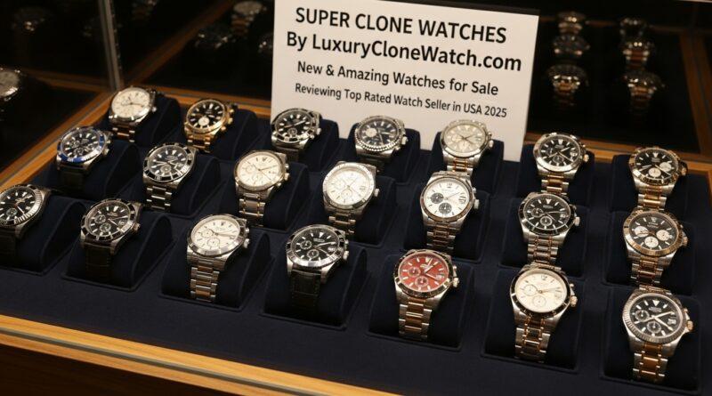 Super Clone Watches By LuxuryCloneWatch.com Launches New & Amazing Watches for Sale - Reviewing Top Rated Watch Seller in USA 2025